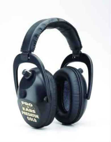 Pro Ears GSP300BLK Predator Gold Electronic Earmuff 26 dB Black
